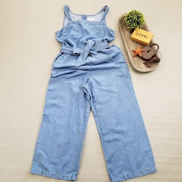 Madewell Pants - Madewell chambray sleeveless back zipper jumpsuit
